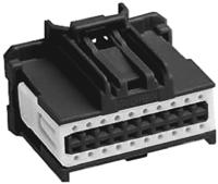 34729-0120 Molex, Stac64 Automotive Connector Socket Black Through Hole 12 Way, Crimp Termination