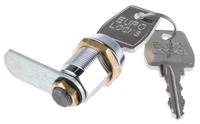 0806512 Euro-Locks a Lowe & Fletcher group Company Camlock, 20mm Panel-to-Tongue, 19.1 x 16.1mm Cutout, Key Unlock