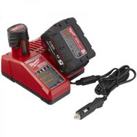 4932459205 Milwaukee  Battery Charger, 12 V, 18 V for use with M12 Series, M14 Series, M18 Series