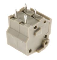 2834098-1 TE Connectivity PCB Terminal Block, 2-Contact, 5mm Pitch, Through Hole Mount, 1-Row, Solder Termination