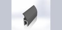 175-2570 RS PRO Black EPDM Edge Protection, 20m