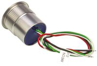 12413012 Schurter Illuminated Piezo Switch, Pulse, SPST, IP67, Through Hole, 100 mA @ 24 V dc, -40 → +85°C