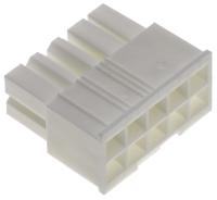 39-01-2105 Molex, Mini-Fit Jr Female Connector Housing, 4.2mm Pitch, 10 Way, 2 Row