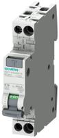 5sv1616-7kk16 Siemens RCBO, 16A Current Rating, 2P Poles, 300mA Trip Sensitivity, Sentron Range