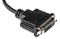 182-8789 RS PRO Male DisplayPort to Female DVI-I Dual Link  Cable, 150mm
