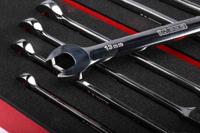 125-3051 RS PRO 12-Piece Spanner Set, 8 → 19 mm, Steel