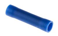 613-9788 RS PRO Butt Splice Connector, Blue, Insulated, Tin 16 → 14 AWG