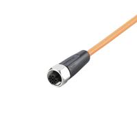 evt462 ifm electronic Female 1 way M12 to Unterminated Sensor Actuator Cable, 5 m