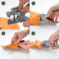 5001723 Rapid Agrafage 5000407 12-Piece Pliers, 145 mm Overall, Straight Tip