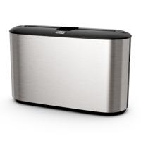 460005 Tork Stainless Steel Steel Folded Hand Towel Dispenser Paper Towel Dispenser, 116mm x 218mm x 323mm