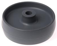 387-919 Flexello Grey Polypropylene Non-Marking Trolley Wheel, 125kg