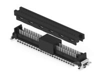 244630-e ERNI SMC Series Vertical Surface PCB Header, 50 Contact(s), 1.27 mm Pitch, 2 Row, Shrouded