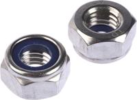 521-967 RS PRO Stainless Steel Lock Nut, DIN 985, M10