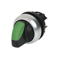216816-m22-wlk-g Eaton RMQ Titan Series 2 Position Selector Switch Head, 23mm Cutout, Green Handle