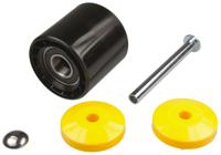 2900 Interroll Polyamide Round Conveyor Roller Plain 50mm Dia. x 65mm L, 30kg Load Capacity, 8mm Spindle, 63mm Overall Length