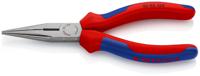 25-02-160 Knipex Long Nose Pliers, 160 mm Overall, Straight Tip, 50mm Jaw