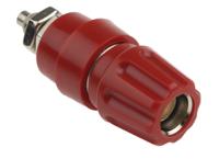 930136101 Hirschmann Test & Measurement 4mm Red Terminal Post, 60V dc, 63A, M6 x 0.75 Thread