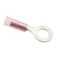 190570015 Molex, 19057 Insulated Crimp Ring Terminal, 1/4 (M6) Stud Size, Red