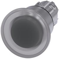 3su1051-1ba70-0aa0 Siemens SIRIUS ACT 3SU10 Series Clear Latching Push Button Head, 22mm Cutout, IP66, IP67, IP69K