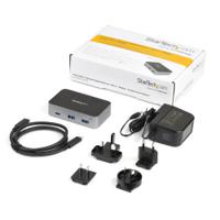 hb31c2a1cgs StarTech.com 3 Port USB 3.1 USB A, USB C  Hub, AC Adapter Powered, 60 x 100 x 25mm