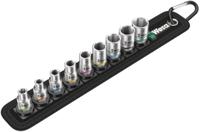 05003883001 Wera 9-Piece Metric 1/4 in Standard Socket Set , 6 point