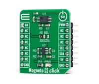 mikroe-4778 MikroElektronika Magneto 9 Click Hall Effect Sensor Add On Board for A1359 MikroBus