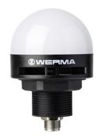 24044055 Werma MC55 Series Green, Red, Yellow Beacon, 24 V dc, IP69K, Built-in Mounting, 85dB at 1 Metre