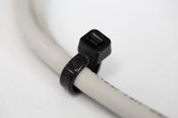 233-471 RS PRO Cable Tie, 203mm x 4.6 mm, Black Nylon, Pk-100