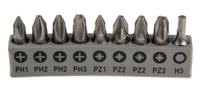 2607019327 Bosch 50-Piece Masonry Drill Bit, Metal Drill Bit, Wood Drill Bit Set for Multi-Material, 22mm Max, 1.5mm Min, HSS Bits