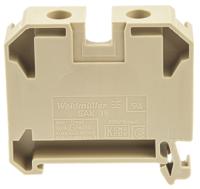 0380660000 Weidmuller  SAK Series Beige, 16mm², Single-Level, Screw Termination, ATEX, IECEx