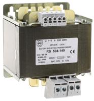 504-149 RS PRO 300VA 1 Output Chassis Mounting Transformer, 12V ac, IEC 61558-2-6
