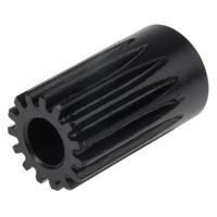 521-6216 RS PRO Steel 15 Teeth Spur Gear, 1 Module, 8mm Bore Diam, 15mm Pitch Diam, 17mm Hub Diam