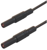 934172100 Hirschmann Test & Measurement, 16A, 1000V ac/dc, Black, 500mm Lead Length
