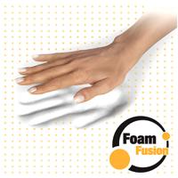 9252103 Fellowes Black Foam, Mesh Fabric, Plastic Wrist Rest 81 x 460.4 x 25.4mm 25.4mm Height