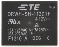 1-1721150-3 TE Connectivity PCB Mount Power Relay, 12V dc Coil, 10A Switching Current, SPDT