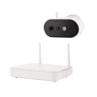 ppic91000 ABUS Indoor, Outdoor IR CCTV Surveillance Kit, 1 Camera Connections, Wireless