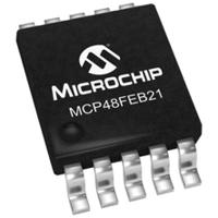 mcp48feb21-eun Microchip, DAC 12 bit- 70LSB, 10-Pin MSOP