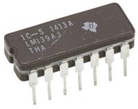 lm139aj LM139AJ Texas Instruments, Quad Comparator, Open Collector, Open Drain O/P, 1.3μs 2 → 36 V 14-Pin CDIP