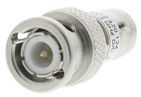 r412420124 Radiall 50Ω RF Attenuator Straight BNC Connector BNC Plug to BNC Socket 20dB, Operating Frequency 3GHz