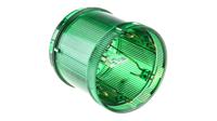 64420075 Werma KombiSIGN 71 Series Green Steady Effect Beacon Unit, 24 V, LED Bulb, AC, DC, IP65