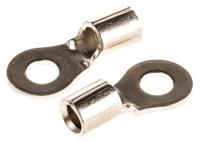 323061 TE Connectivity, STRATO-THERM Uninsulated Ring Terminal, M4 Stud Size, 2.6mm² to 6.6mm² Wire Size