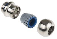 53806724 Lapp SKINTOP Series Metallic Stainless Steel Cable Gland, M20 Thread, 7mm min., 13mm max., IP68, IP69