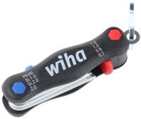 27936 Wiha 8 piece Folding Metric Hex Key Set, 0.7 → 2mm