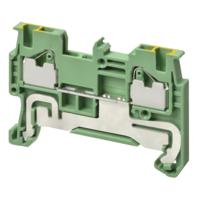 xw5g-p15-11-1 Omron DIN Rail Terminal Block, 17.5A, 17 AWG Wire, Push In Termination