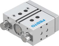 dfm-32-30-p-a-gf Festo Pneumatic Guided Cylinder - 170856, 32mm Bore, 30mm Stroke, DFM Series, Double Acting