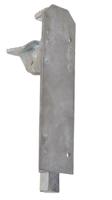 894-6724 RS PRO Steel Galvanised Door Bolt, 175 x 50mm