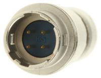 hr10-7j-4p73 Hirose Circular Connector, 4 Contacts, Cable, Miniature Connector, Socket, Male, HR10 Series