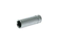 m140612-c Teng Tools 1/4 in Drive 12mm Deep Socket, 6 point, 49.5 mm Overall Length