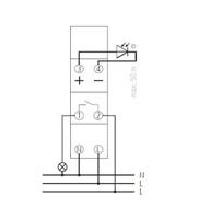 181800141 Grasslin Analogue DIN Rail Time Switch 230 V ac, 1-Channel