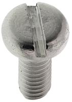 527-022 RS PRO Slot M4 Pan A2 304 Stainless Steel Machine Screws DIN 85 x 10.0mm